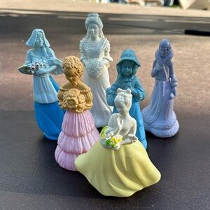 🩵🩷💛Vintage Avon perfume bottles lot of 6 glass collectors piece